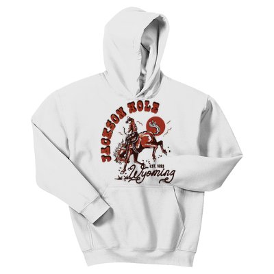 Jackson Hole Wyoming Kids Hoodie