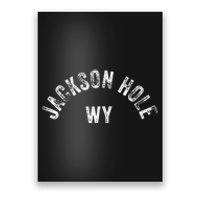 Jackson Hole Wy Cool Vintage Wyoming Rustic Jackson Classic Poster