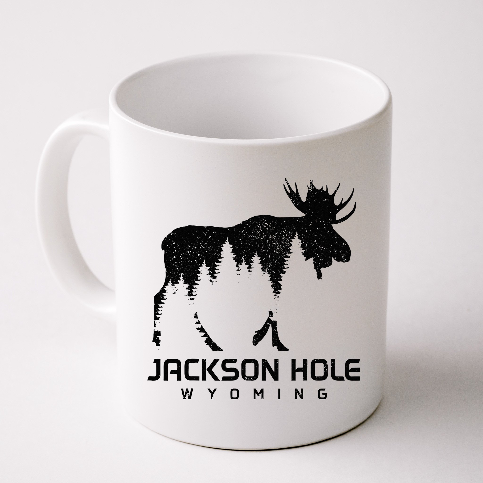 Jackson Hole Wyoming Vintage Moose Souvenir Pride Mug