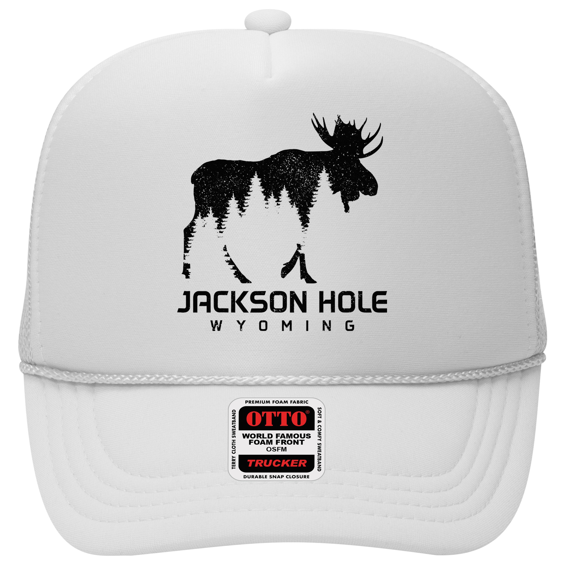 Jackson Hole Wyoming Vintage Moose Souvenir Pride Hat