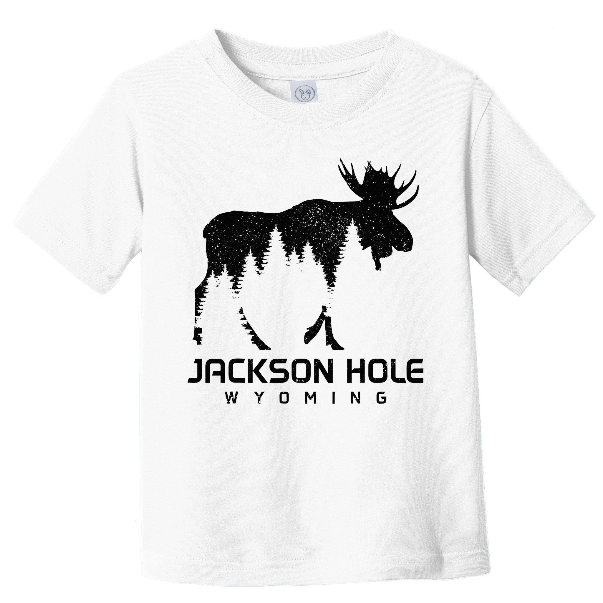 Jackson Hole Wyoming Vintage Moose Souvenir Pride Toddler T-Shirt