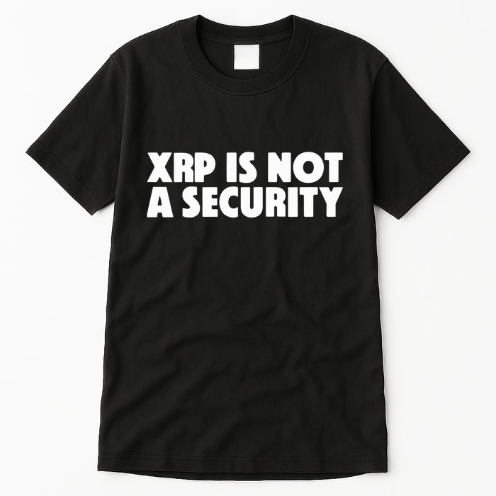 Jeremy Hogan Xrp Is Not A Security Tall T-Shirt