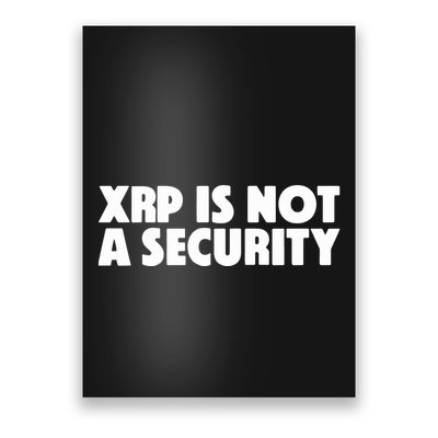 Jeremy Hogan Xrp Is Not A Security Poster