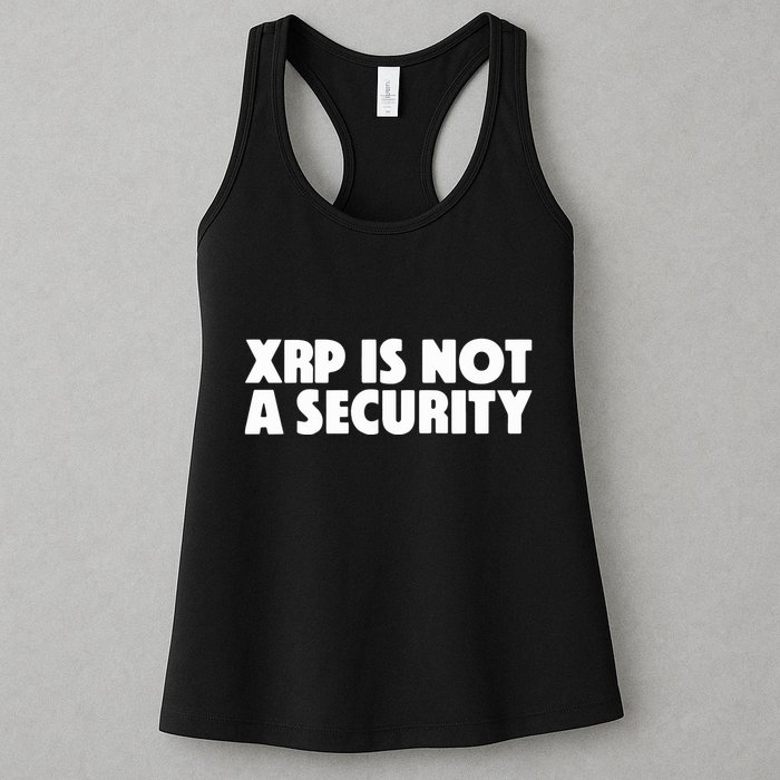 Jeremy Hogan Xrp Is Not A Security Womens Tank Top