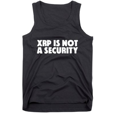 Jeremy Hogan Xrp Is Not A Security Tank Top