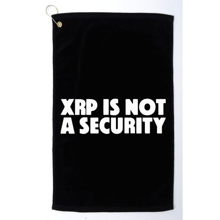 Jeremy Hogan Xrp Is Not A Security Golf Towel
