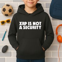 Jeremy Hogan Xrp Is Not A Security Kids Hoodie