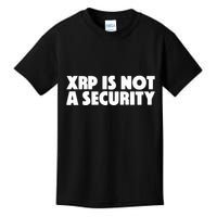 Jeremy Hogan Xrp Is Not A Security Kids T-Shirt