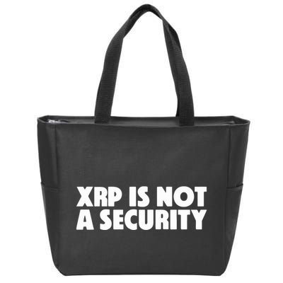 Jeremy Hogan Xrp Is Not A Security Zip Tote Bag