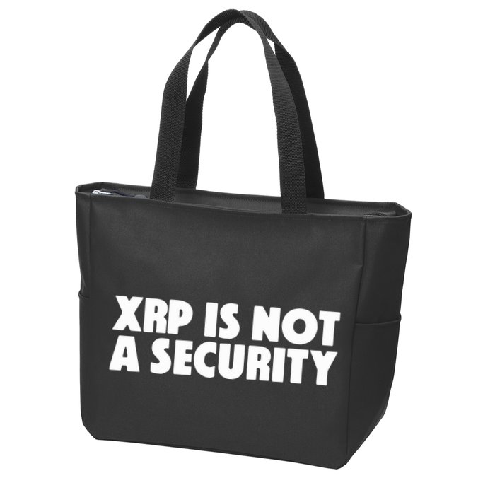 Jeremy Hogan Xrp Is Not A Security Zip Tote Bag