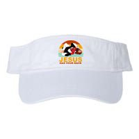 Jesus Has Your Back Fighting Devil Visor