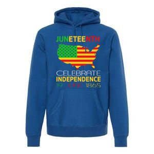 Juneteenth Independence 19 June 1865 Gift Premium Hoodie