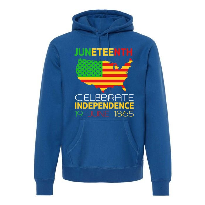 Juneteenth Independence 19 June 1865 Gift Premium Hoodie