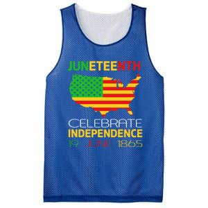 Juneteenth Independence 19 June 1865 Gift Mesh Reversible Basketball Jersey Tank