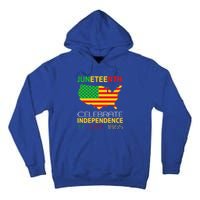 Juneteenth Independence 19 June 1865 Gift Tall Hoodie