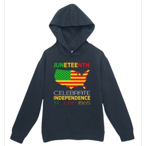 Juneteenth Independence 19 June 1865 Gift Urban Pullover Hoodie