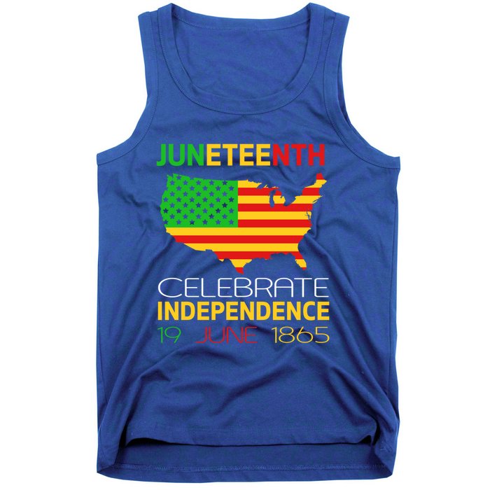 Juneteenth Independence 19 June 1865 Gift Tank Top