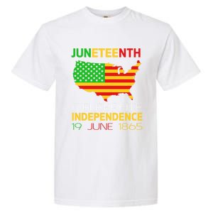 Juneteenth Independence 19 June 1865 Gift Garment-Dyed Heavyweight T-Shirt