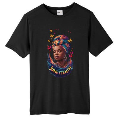 Juneteenth I Am The Storm Poem Black History Month Women Tall Fusion ChromaSoft Performance T-Shirt