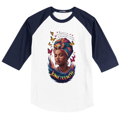 Juneteenth I Am The Storm Poem Black History Month Women Baseball Sleeve Shirt