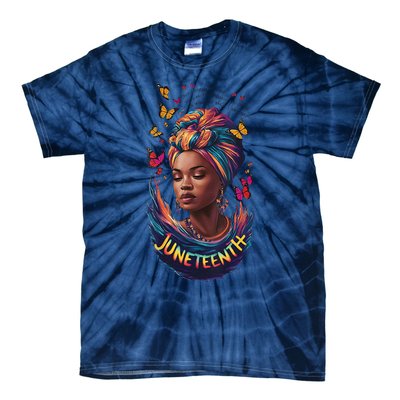 Juneteenth I Am The Storm Poem Black History Month Women Tie-Dye T-Shirt