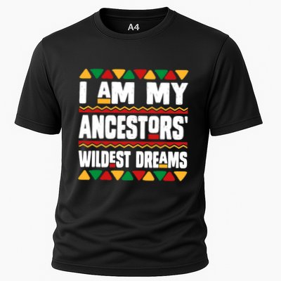 Juneteenth I Am My Ancestors Wildest Dreams Great Gift Performance Shirt