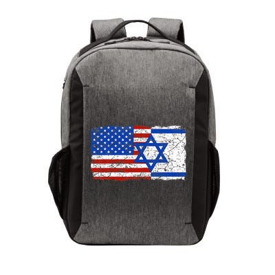 Jewish Israeli American Jew Flag Israel America USA  Vector Backpack