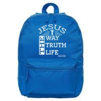 Jesus I Am The Way The Truth And The Life John 14:6 Gift 16 in Basic Backpack