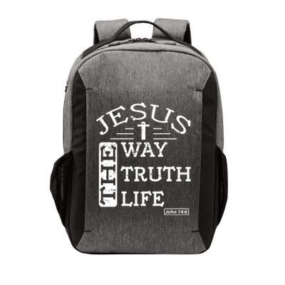 Jesus I Am The Way The Truth And The Life John 14:6 Gift Vector Backpack