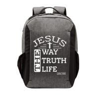 Jesus I Am The Way The Truth And The Life John 14:6 Gift Vector Backpack