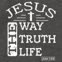 Jesus I Am The Way The Truth And The Life John 14:6 Gift Vector Backpack