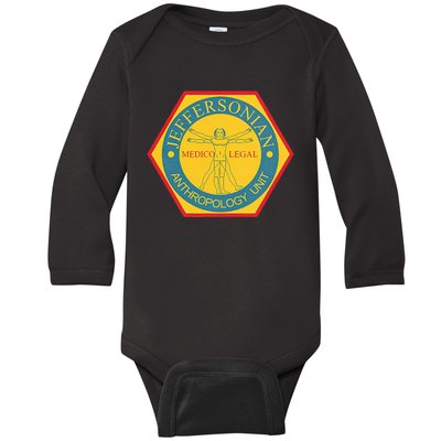 Jeffersonian Institute Anthropology Unit Baby Long Sleeve Bodysuit