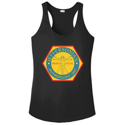 Jeffersonian Institute Anthropology Unit Ladies PosiCharge Competitor Racerback Tank