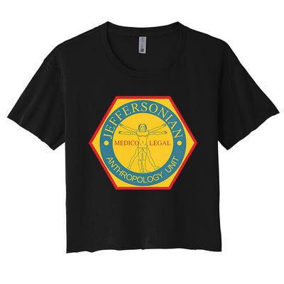 Jeffersonian Institute Anthropology Unit Women's Crop Top Tee