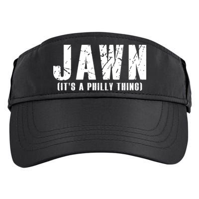 Jawn It's A Philly Thing Philadelphia Fan Pride Adult Drive Performance Visor