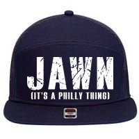 Jawn It's A Philly Thing Philadelphia Fan Pride 7 Panel Mesh Trucker Snapback Hat