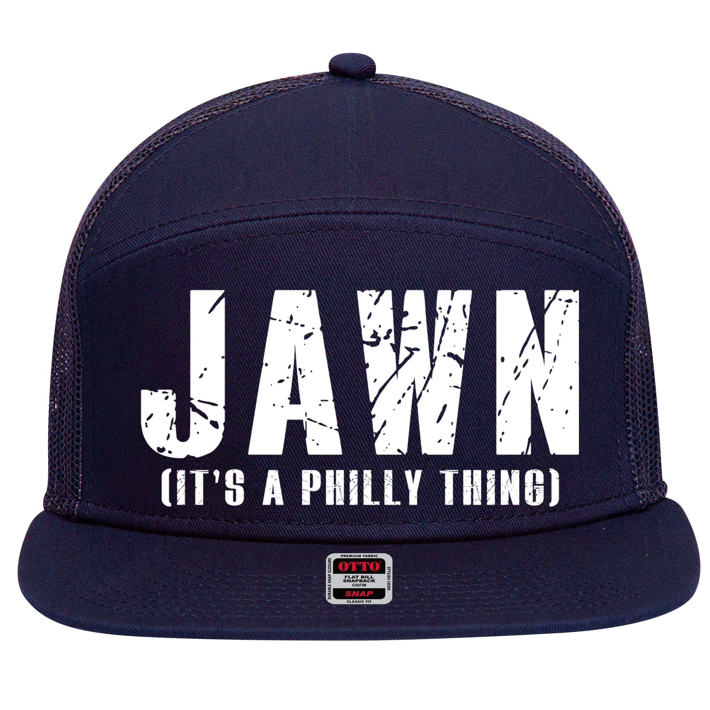 Jawn It's A Philly Thing Philadelphia Fan Pride 7 Panel Mesh Trucker Snapback Hat