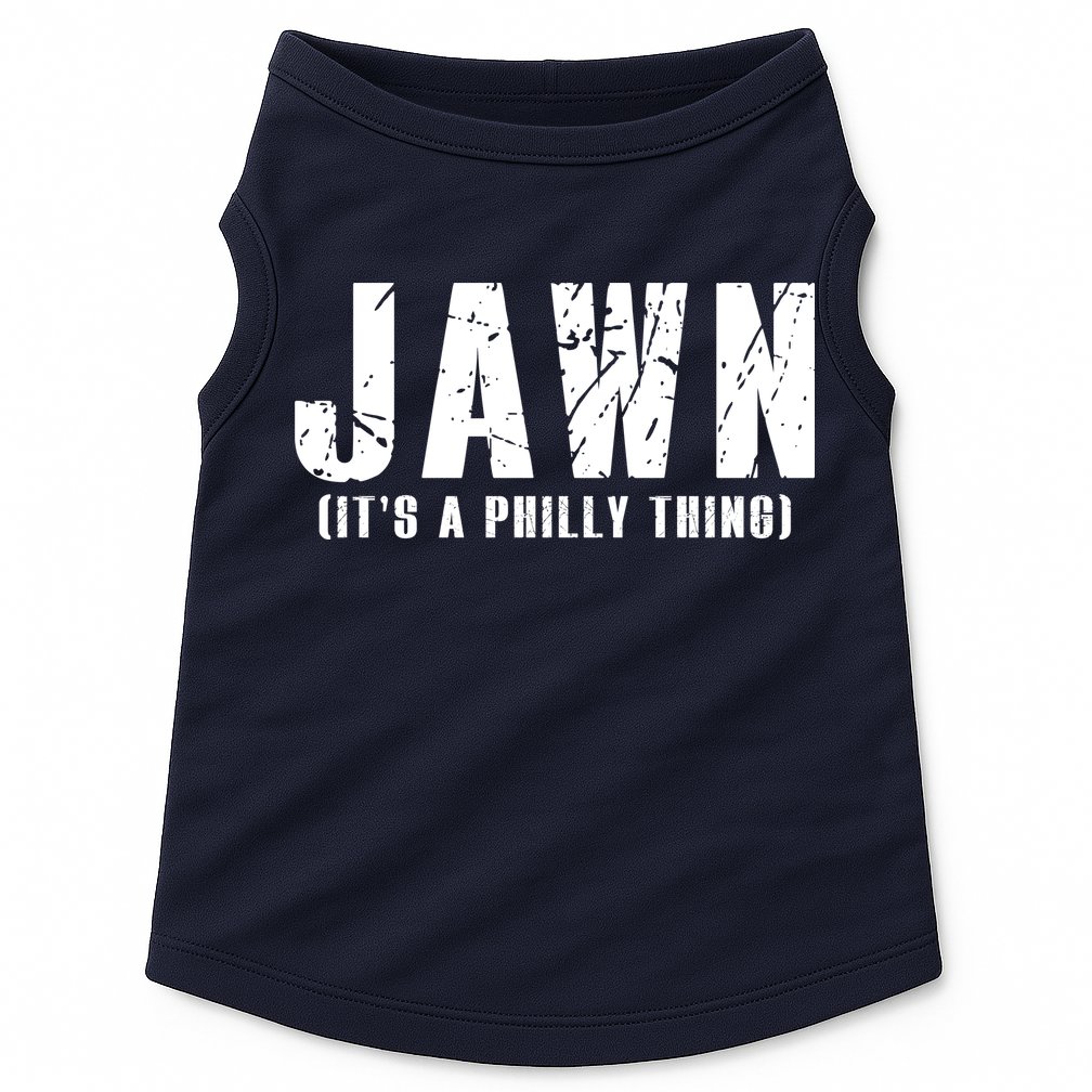 Jawn It's A Philly Thing Philadelphia Fan Pride Doggie Tank