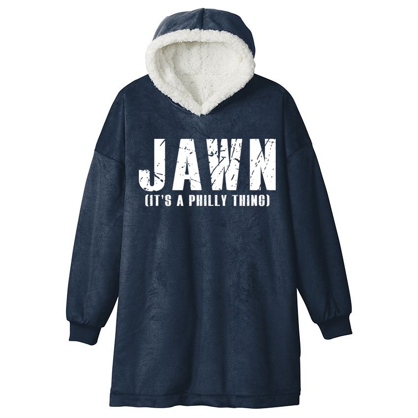 Jawn It's A Philly Thing Philadelphia Fan Pride Hooded Wearable Blanket