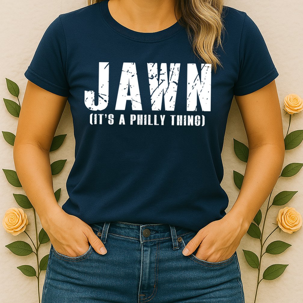 Jawn It's A Philly Thing Philadelphia Fan Pride Womens T-Shirt