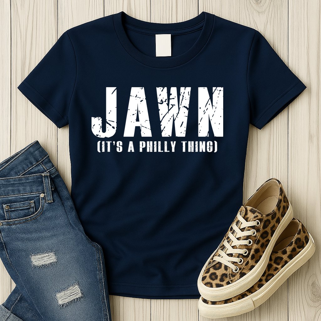Jawn It's A Philly Thing Philadelphia Fan Pride Womens T-Shirt