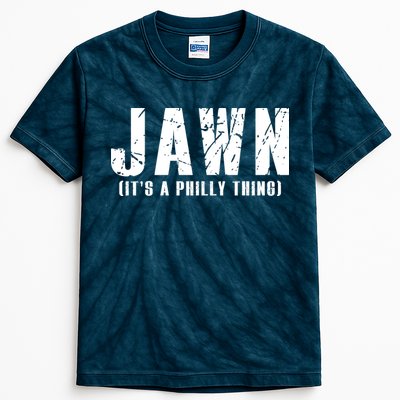 Jawn It's A Philly Thing Philadelphia Fan Pride Kids Tie-Dye T-Shirt