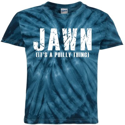 Jawn It's A Philly Thing Philadelphia Fan Pride Kids Tie-Dye T-Shirt