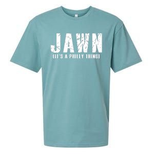 Jawn It's A Philly Thing Philadelphia Fan Pride Sueded Cloud Jersey T-Shirt