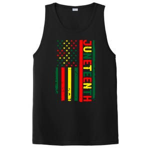 Juneteenth In A Flag For Black History Day June 19th 1865 PosiCharge Competitor Tank