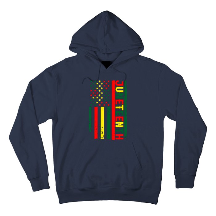 Juneteenth In A Flag For Black History Day June 19th 1865 Hoodie