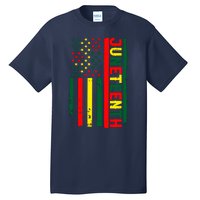 Juneteenth In A Flag For Black History Day June 19th 1865 Tall T-Shirt