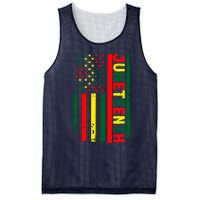 Juneteenth In A Flag For Black History Day June 19th 1865 Mesh Reversible Basketball Jersey Tank