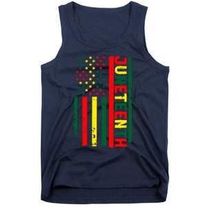 Juneteenth In A Flag For Black History Day June 19th 1865 Tank Top