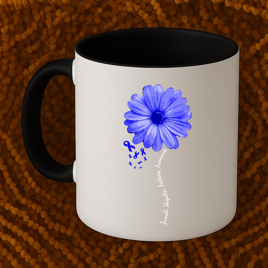 Juvenile Idiopathic Arthritis Awareness Warrior Ribbon Great Gift Mug